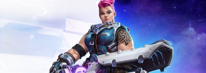 Zarya, uno de los personajes de Overwatch