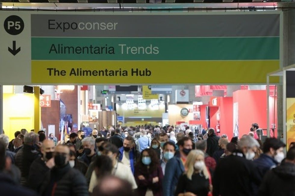 Momento de Alimentaria&Hostelco 2022.