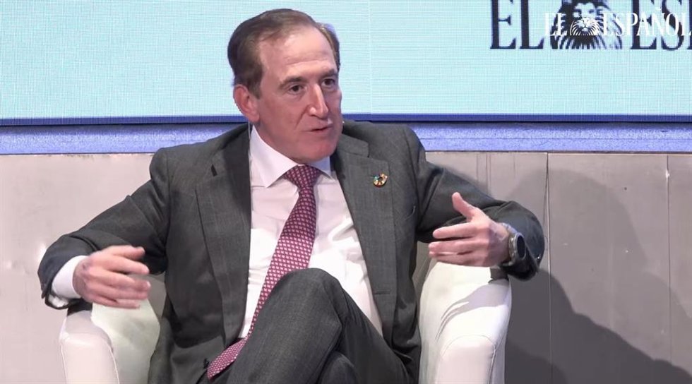 El presidente de Mapfre, Antonio Huertas, en el II Foro Económico Español 'Wake Up Spain', organizado por El Español, Invertia y D+I.
