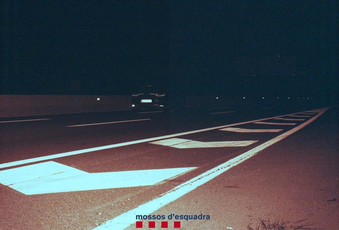 Vehículo detenido en Tarragona