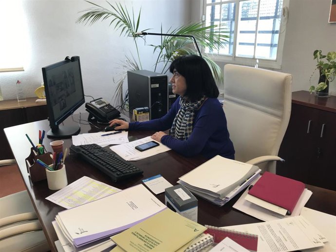 Archivo - La vicepresidenta de la Diputación de Jaén, Francisca Medina/Archivo