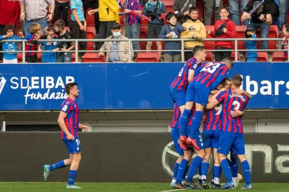 El Eibar, líder de la Liga SmartBank