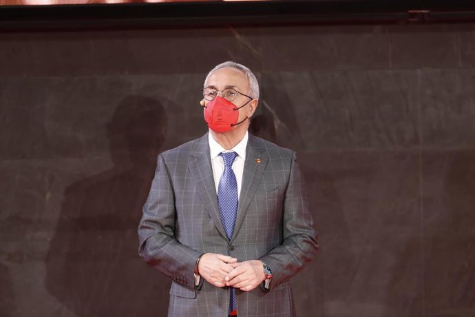 Archivo - El presidente del Comité Olímpico Española (COE), Alejandro Blanco, durante la XVI gala del Comité Olímpico Español (COE)
