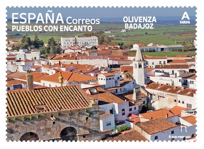 Sello de Correos de Olivenza (Badajoz)