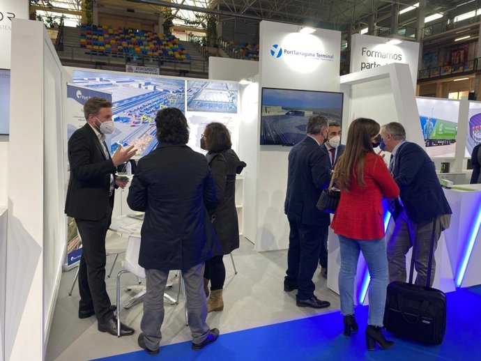 Estand del Port de Tarragona en Logistic Spain 2022.