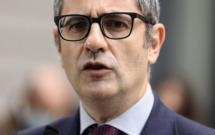 El ministro de la Presidencia, Relaciones con las Cortes y Memoria Democrática, Félix Bolaños.