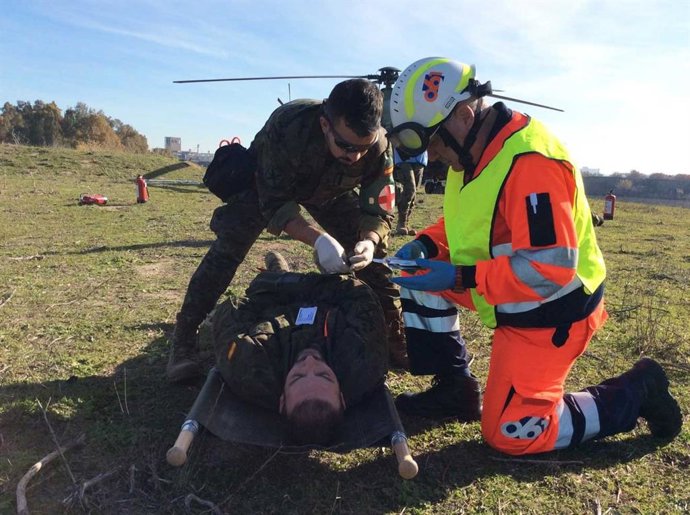 Equipo de emergencias del 061.