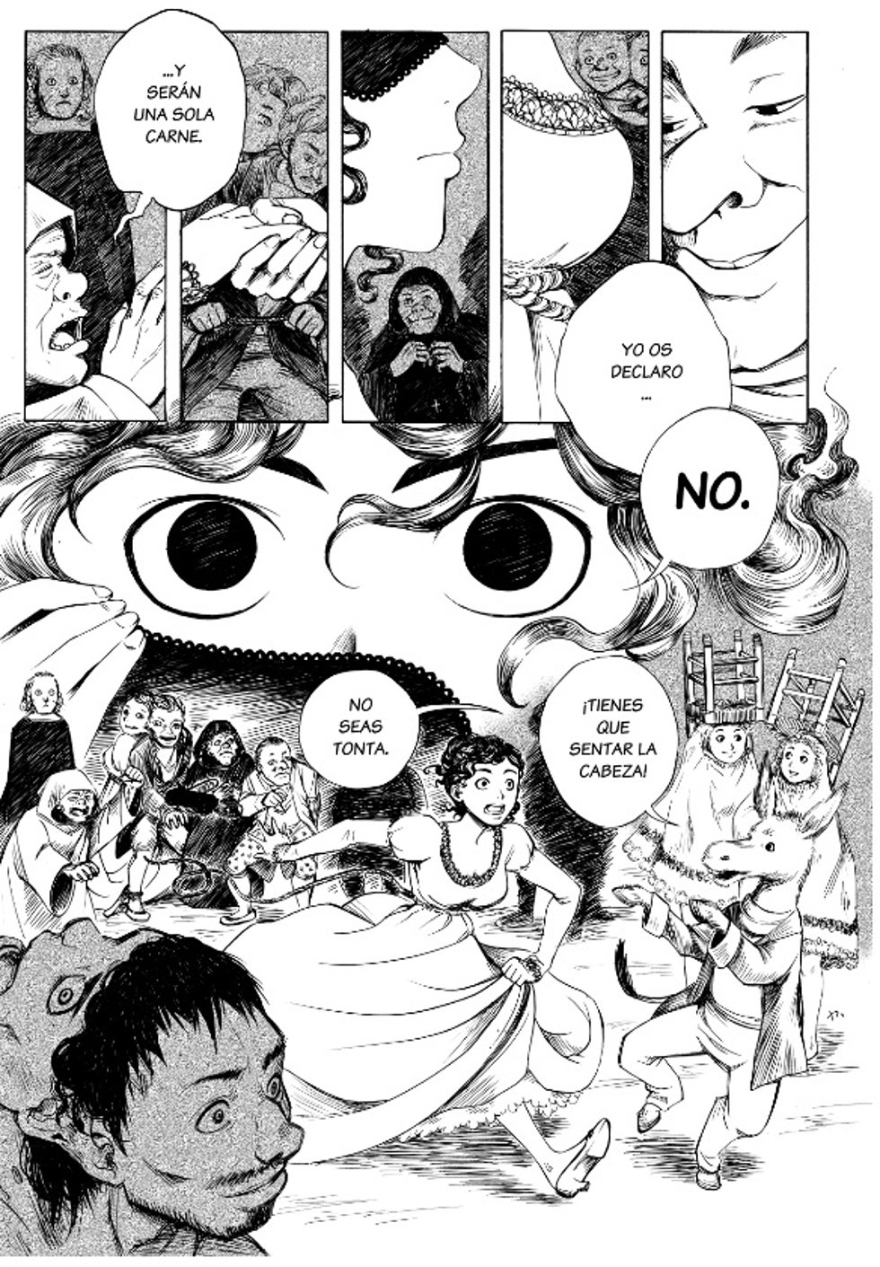 De caprichos y disparates', primer premio del I concurso de cómic 'Universo Goya', de Fundación Ibercaja.