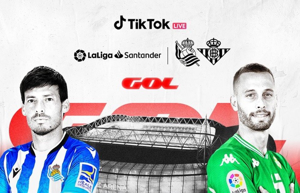 GOL ofrecerá el Real Sociedad-Betis en formato vertical en TikTok