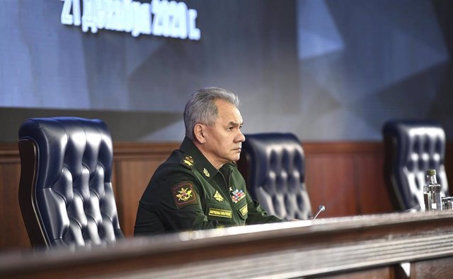 Archivo - Sergei Shoigu, ministro de Defensa de Rusia