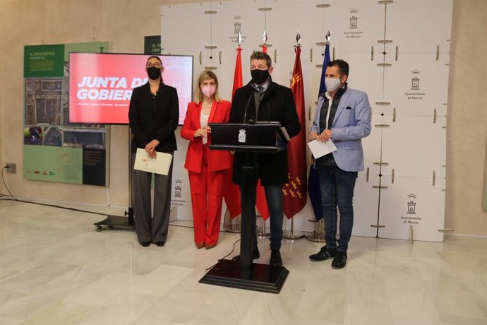 Rueda de Prensa de la Junta de Gobierno de Murcia