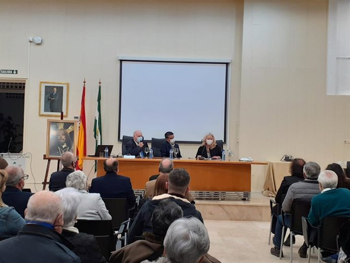 Presentación del CD de saetas en el Archivo Histórico Provincial de Cádiz.