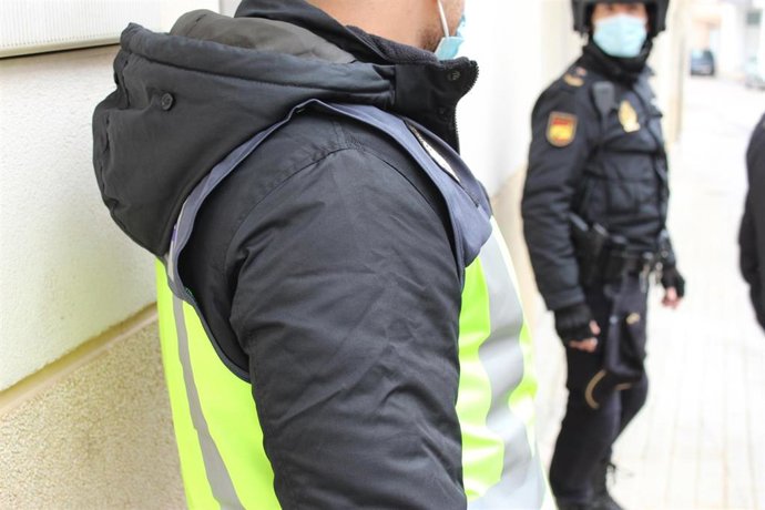 Agente de la Policía Nacional, en una imagen de archivo.