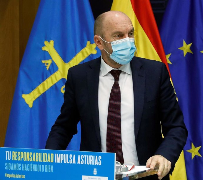 El vicepresidente del Gobierno asturiano, Juan Cofiño.