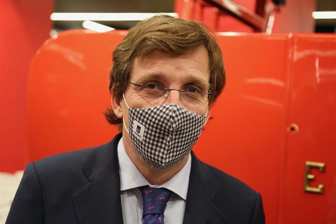 El alcalde de Madrid, José Luis Martínez-Almeida, preside la reapertura del Museo de Bomberos de Madrid, a 8 de abril de 2022, en Madrid (España). Después de permanecer cerrado durante un largo periodo de tiempo, tras el cual se ha realizado la renovaci