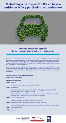 Motortec Madrid 2022 presentará un estudio sobre el control de emisiones de las ITV