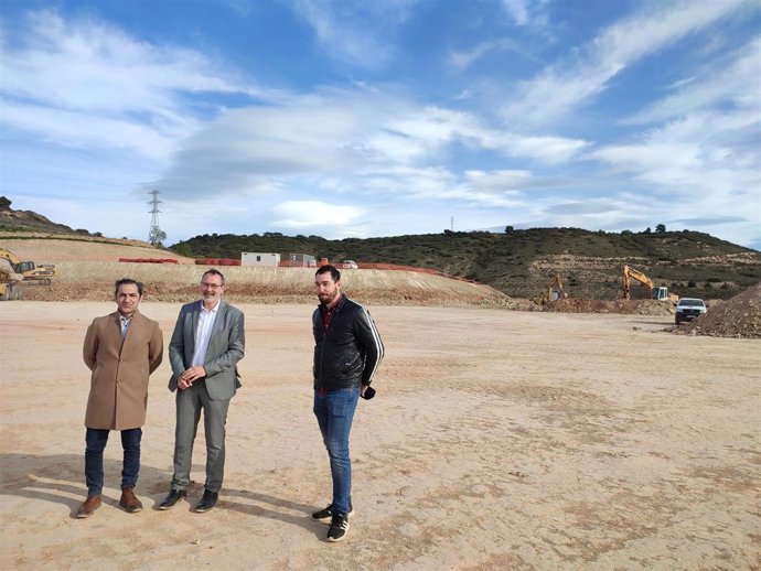 Las obras de la nueva Ciudad Deportiva de la UDL en Logroño avanzan "a muy buen ritmo"