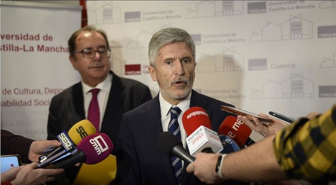 El ministro del Interior, Fernando Grande-Marlaska