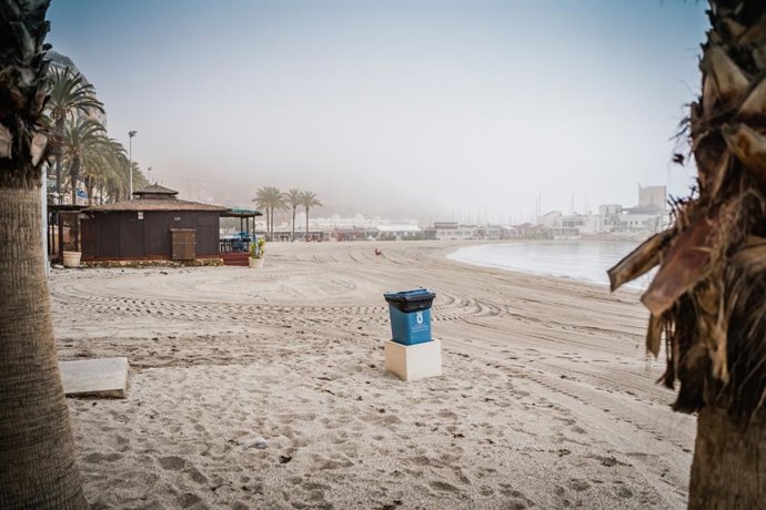 Playa de Aguadulce, en Roquetas de Mar (Almería).