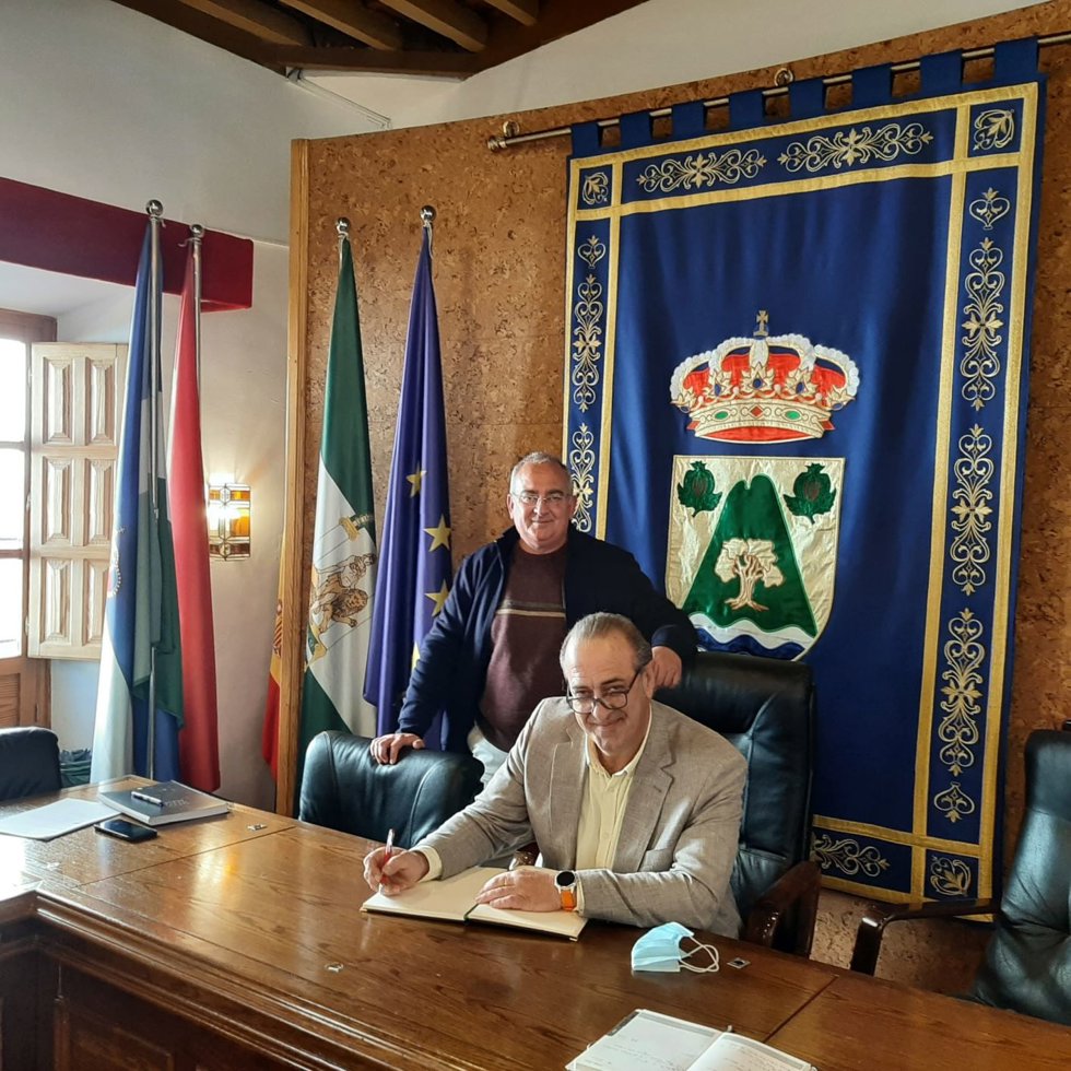 Visita de la Junta a Gójar