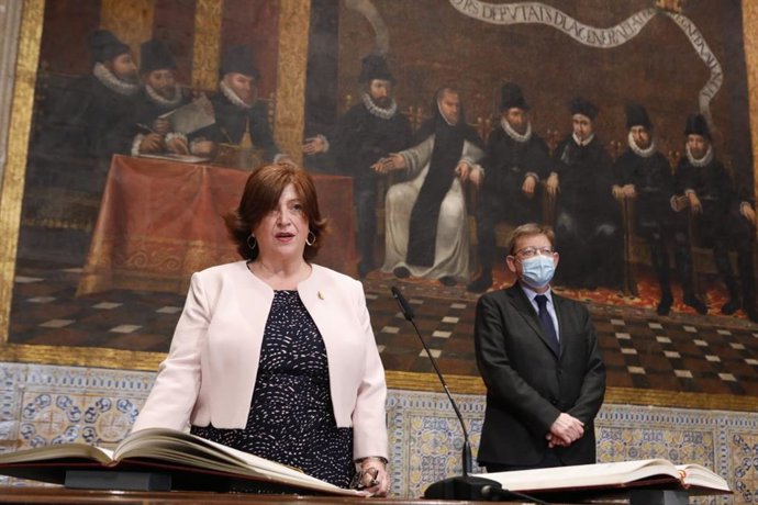 Vernica Cantó toma posesión como presidenta de la Acadmia Valenciana de la Llengua (AVL)