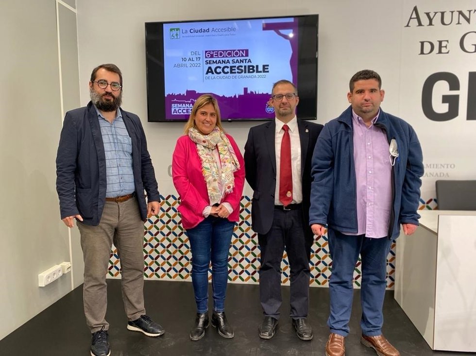 Presentación de la Semana Santa Accesible de Granada.