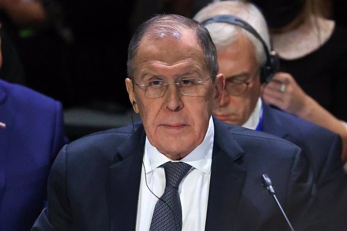 Archivo - El ministro de Asuntos Exteriores de Rusia, Sergei Lavrov.