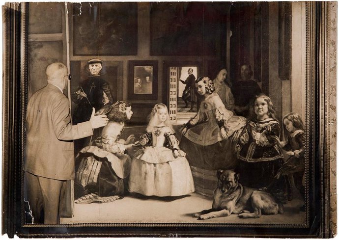Pablo Ruiz Picasso y Jaime Sabartés. Variación sobre las Meninas.