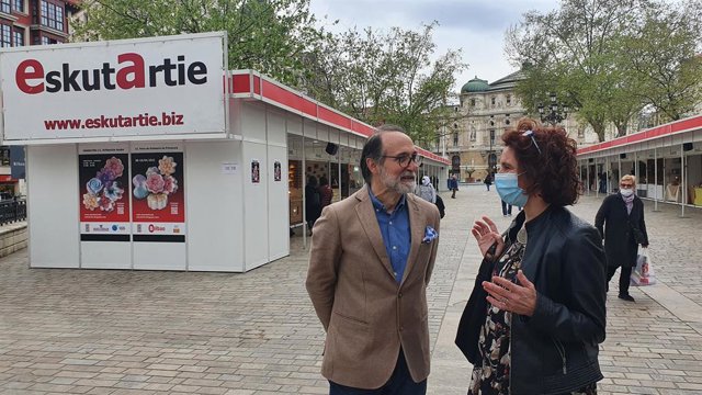 Bernat Vidal eta Amaia Arregi