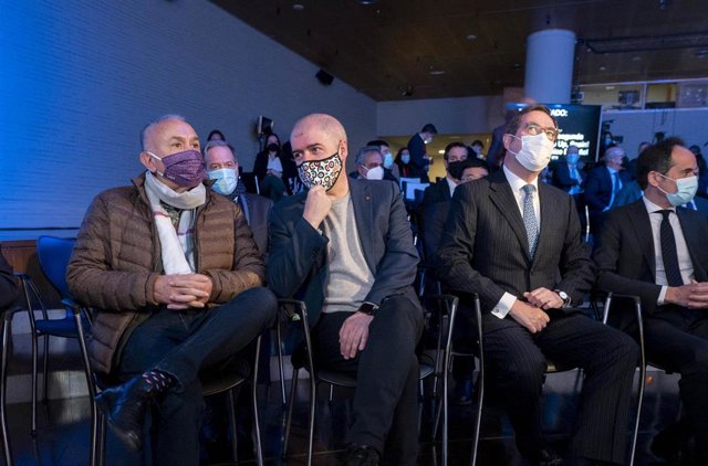 El secretario general de UGT, Pepe Álvarez; el secretario general de CCOO, Unai Sordo; y el presidente de la CEOE, Antonio Garamendi, en una imagen de archivo de esta semana.