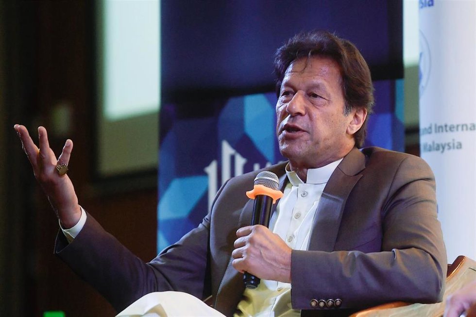 Archivo - El primer ministro de Pakistán, Imran Jan.