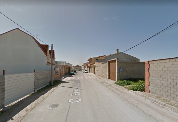 Calle Fray Luis de Léon en Las Pedroñeras (Cuenca)