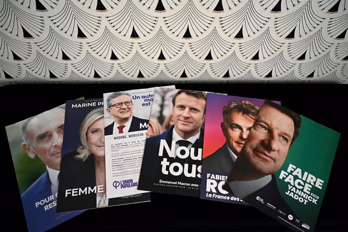 Propaganda para las elecciones presidenciales de Francia