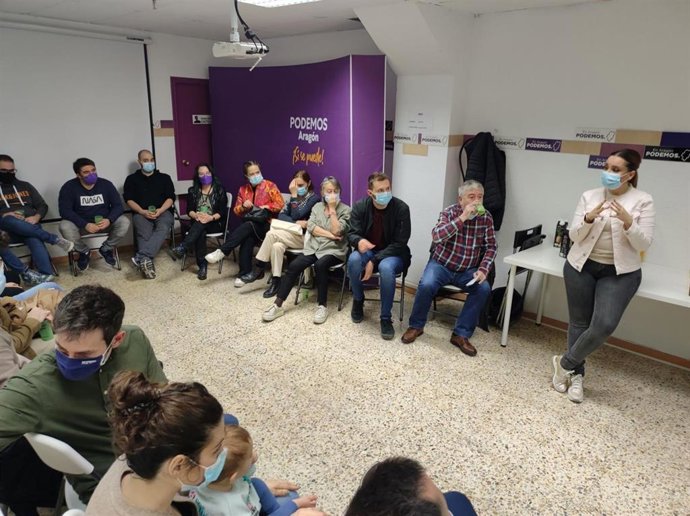 Maru Díaz (Podemos) dice que el PP utiliza las instituciones como "cajero personal" para amigos y familiares.