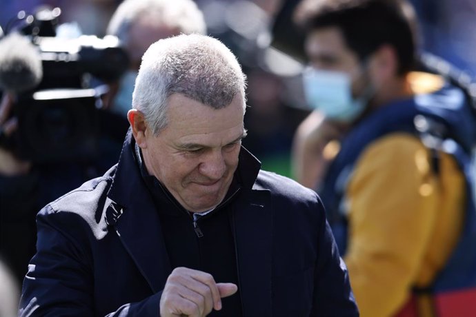 Javier Aguirre, coach of Mallorca, looks on during the spanish league, La Liga Santander, football match played between Getafe CF and RCD Mallorca at Coliseum Alfonso Perez on april 02, 2022, in Getafe, Madrid, Spain.