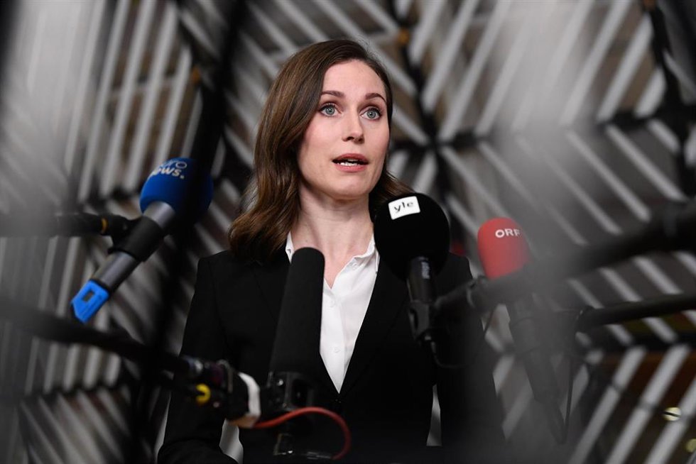 Archivo - La primera ministra de Finlandia, Sanna Marin