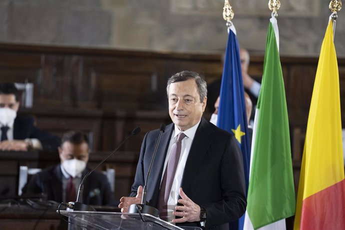 El primer ministro de Italia, Mario Draghi 