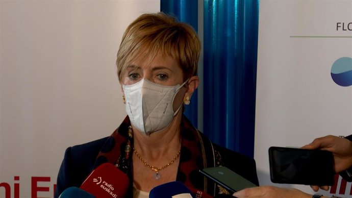 La consejera de Desarrollo Económico, Sostenibilidad y Medio Ambiente del Gobierno Vasco, Arantxa Tapia.