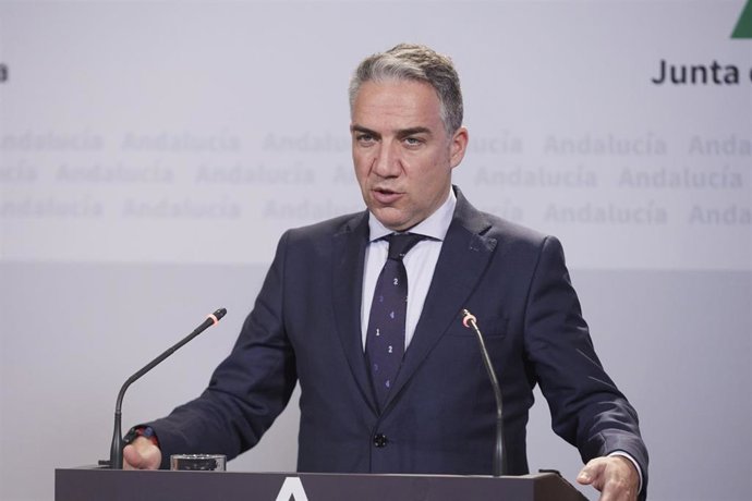 El consejero de Presidencia, Elías Bendodo