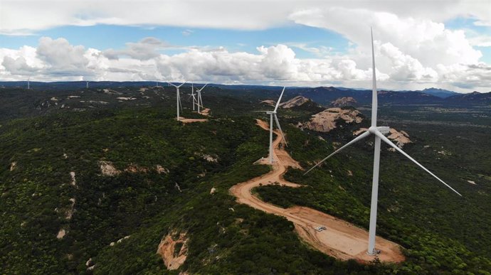 Complejo eólico de Chafariz de Iberdrola en Brasil