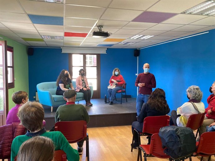 Un momento de la presentación.