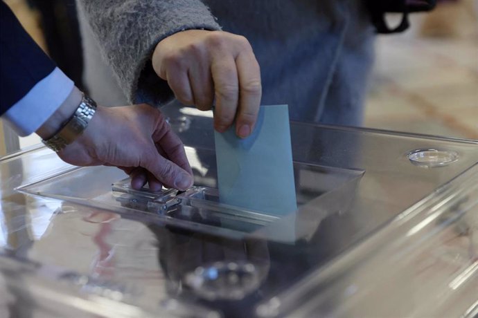 Imagen de archivo de las elecciones presidenciales en Francia 