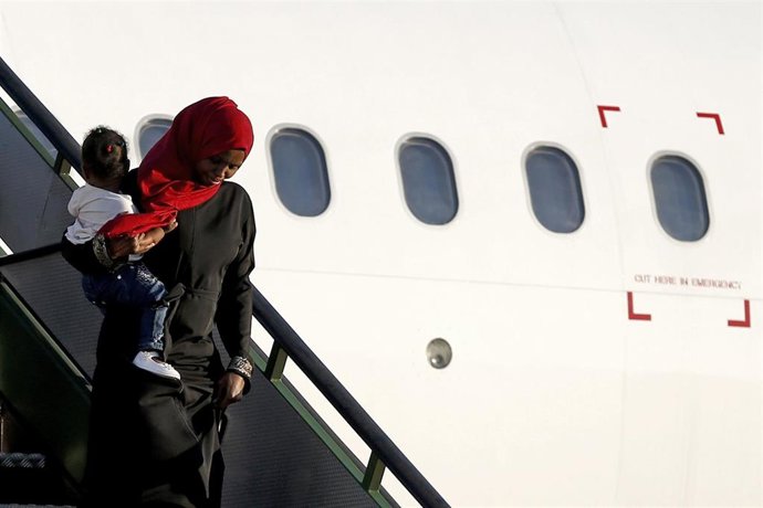 Archivo - Imagen de archivo de migrantes libios en Italia 