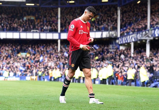 El delantero del Manchester United Cristiano Ronaldo