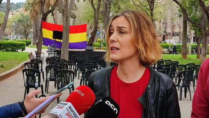 La líder de los comuns en el Parlament, Jessica Albiach
