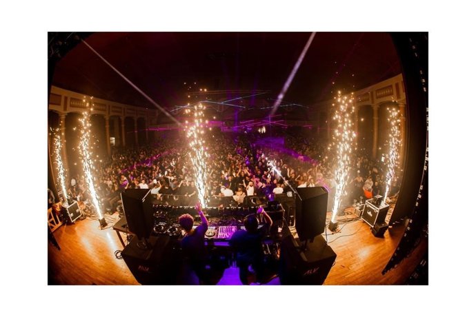 Evento de música electrónica