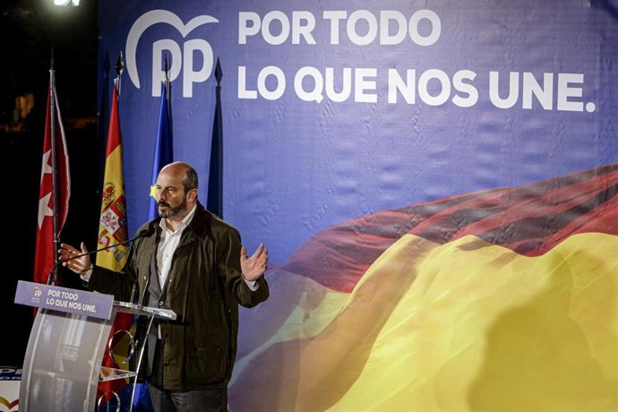Archivo - El vicesecretario de Coordinación Autonómica y Local del PP, Pedro Rollán.