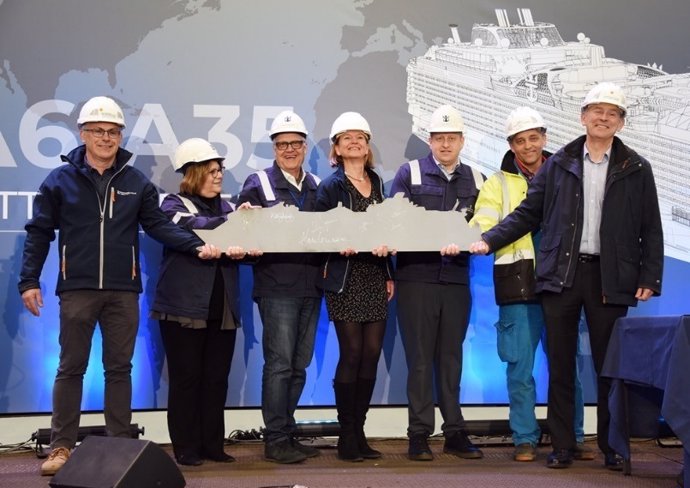 Royal Caribbean comienza la construcción del nuevo crucero Utopia of the Seas
