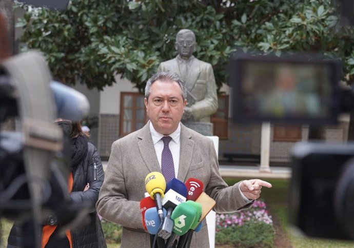 El secretario general del PSOE-A, Juan Espadas, en una foto de archivo.
