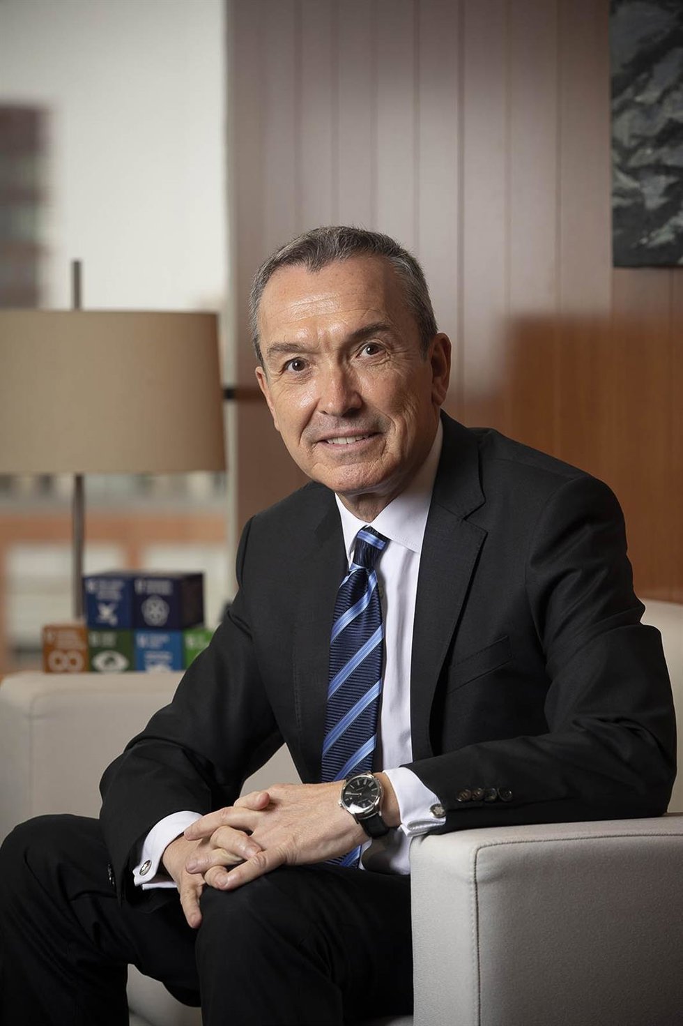 El presidente de MicroBank, Juan Carlos Gallego